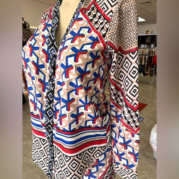 Button down blouse & legging set - Picture 3 of 6